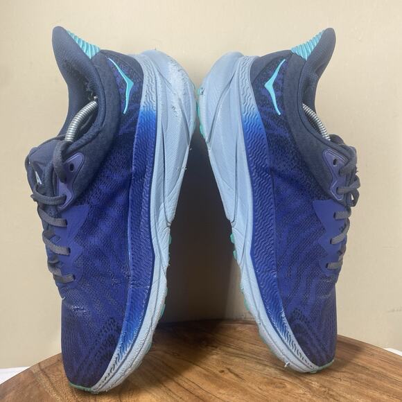 Hoka One One Challenger ATR 7 Bellwether Blue Womens Size 9.5B Running Shoes - Picture 6 of 13